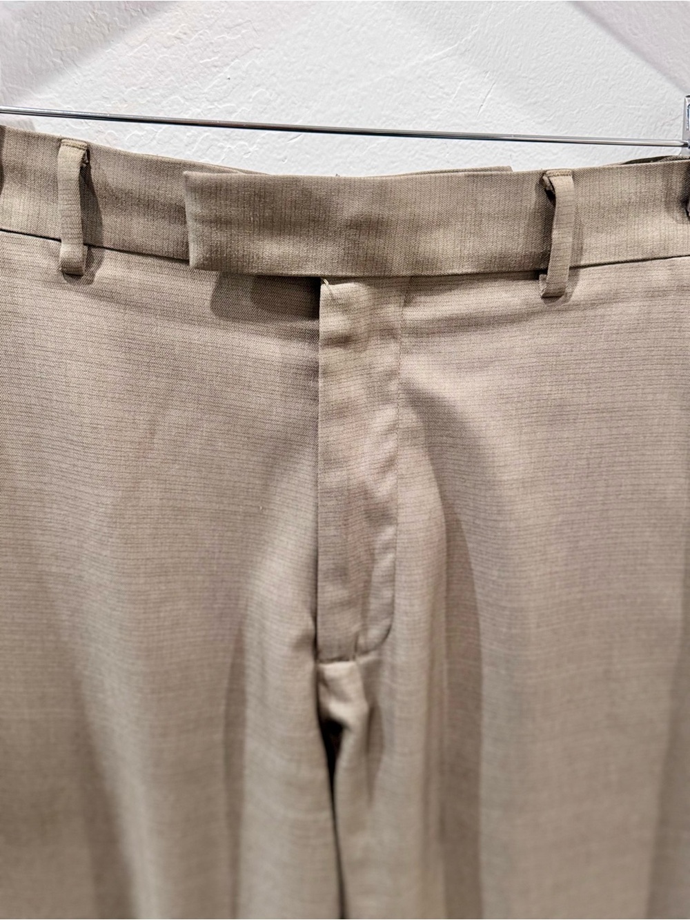 Perry Ellis Portfolio Modern Fit Taupe Brown Dress Pants Mens 32x32 - Picture 7 of 12
